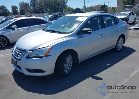 2015 Nissan Sentra Sl из США, поврежденный, VIN 3N1AB7AP8FY314418